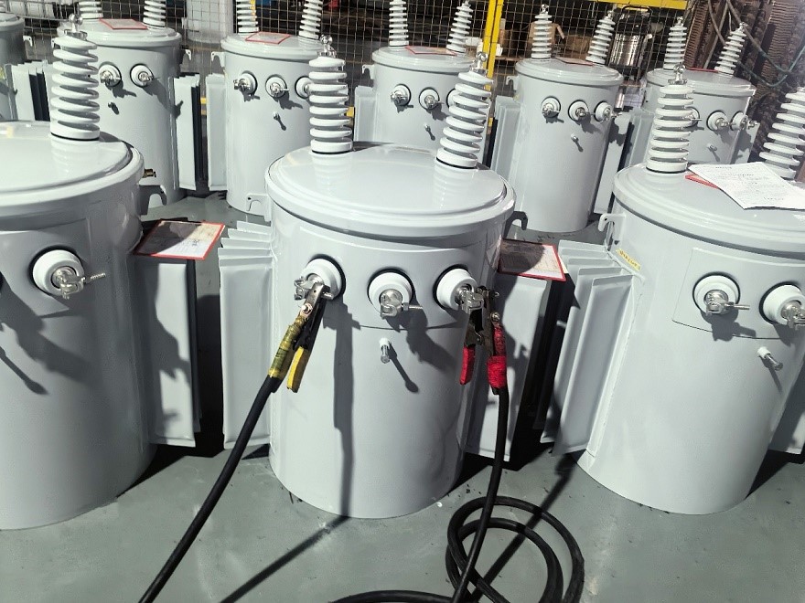 100 kVA transformer pole mounted test 100 kVA transformer pole mounted test