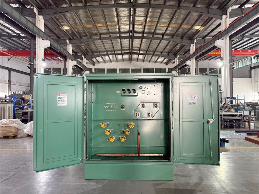 2500 kva three phase pad mounted transformers-front-door-open 2500 kva three phase pad mounted transformers-front-door-open